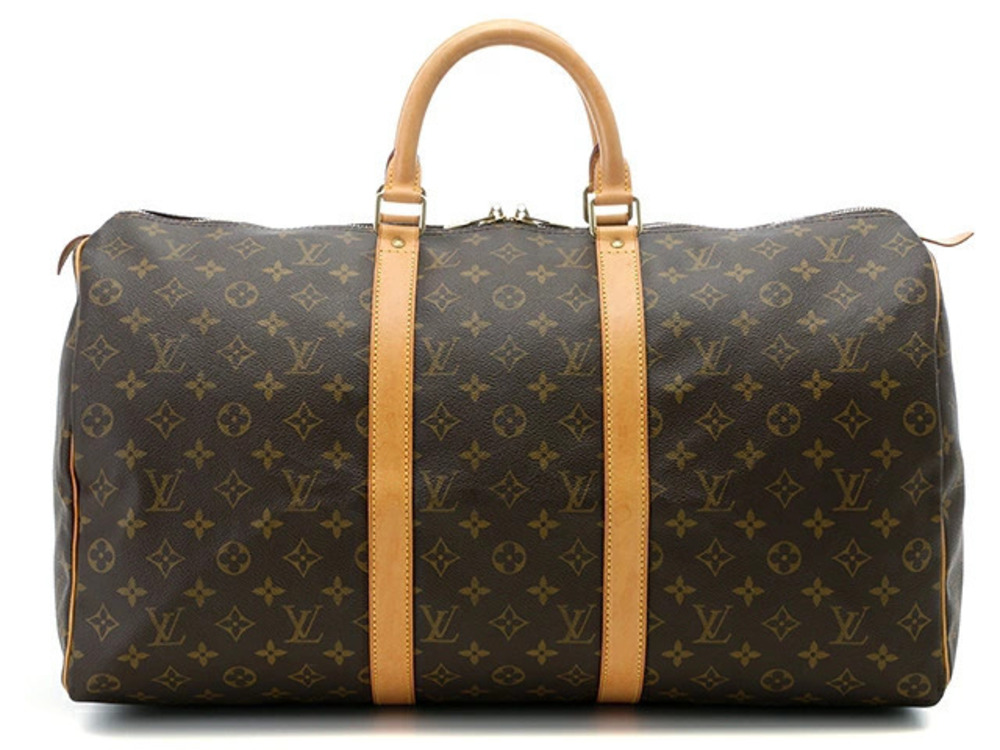 LOUIS VUITTON Keepall Boston Bag Monogram